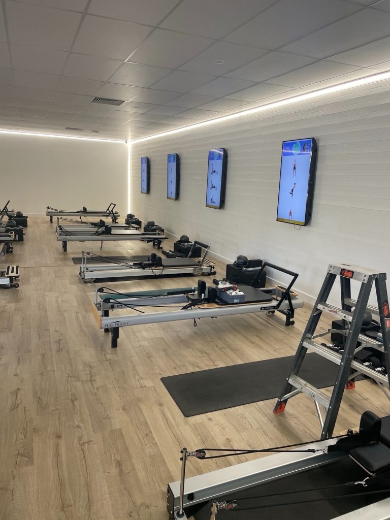Commercial Fit-out Fitness Studio Installation