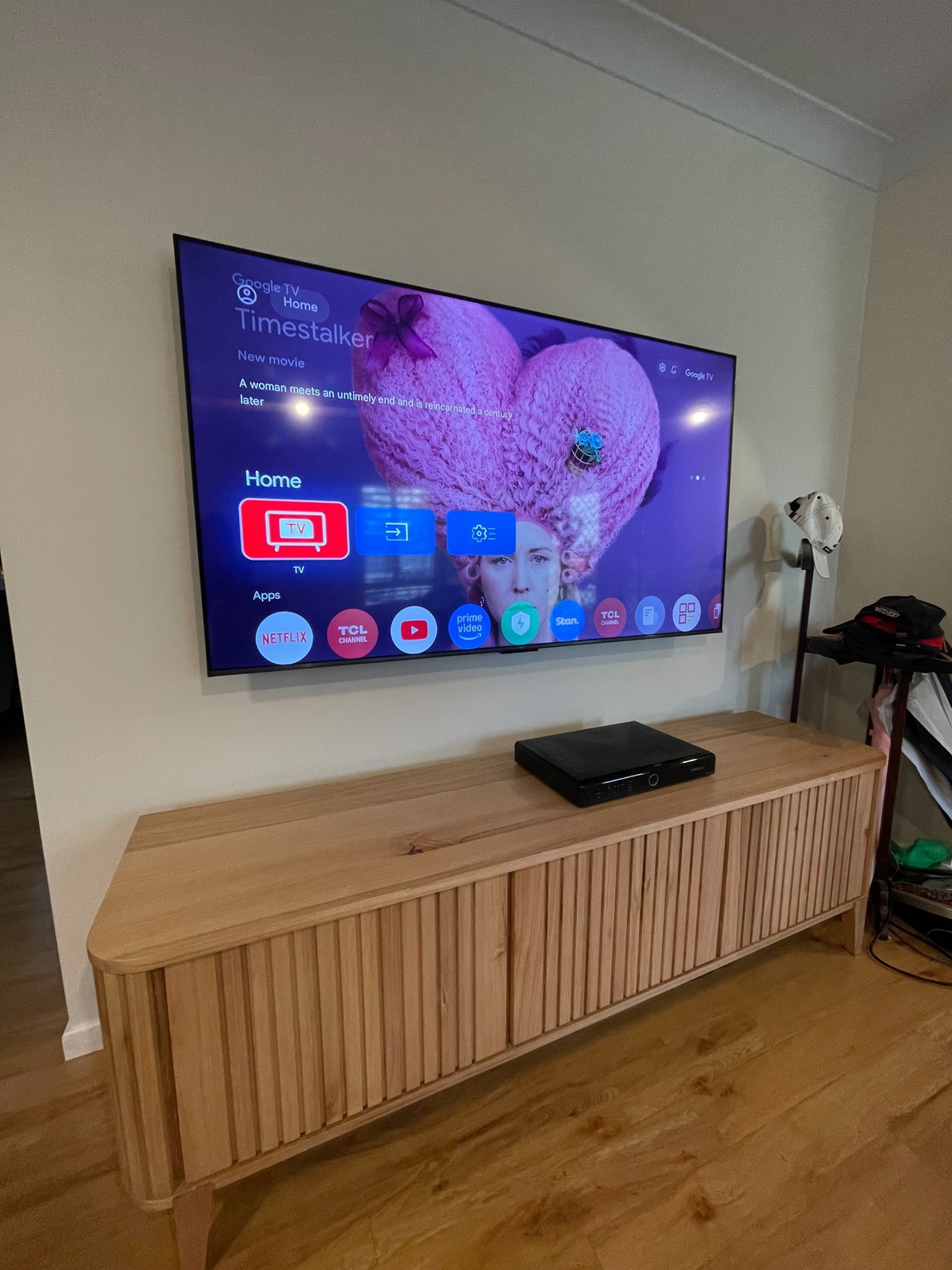 Interior Electrical Entertainment Setup